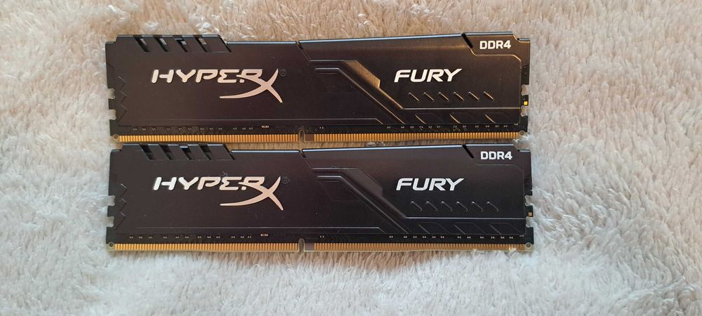 (Nieaktualne)RAM Kingston HyperX Fury, DDR4, 16GB (2x8), 2666M