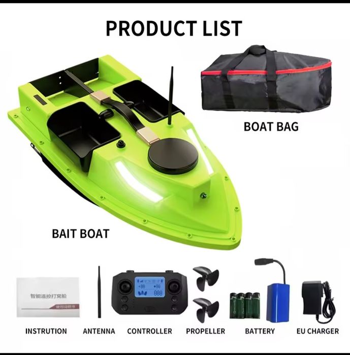 Łódka zanetowa GPS