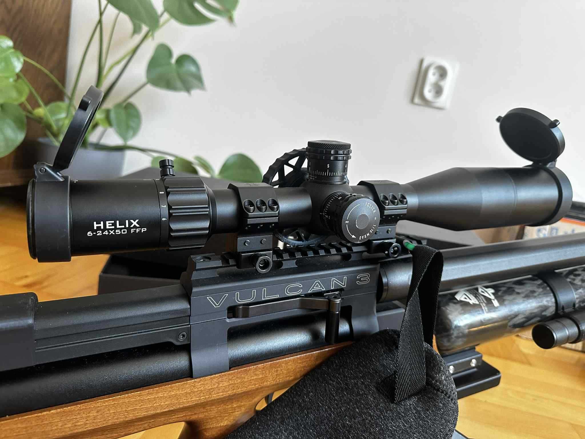 Luneta Element OPTICS HELIX 6-24X50 luneta FFP MRAD Vortex