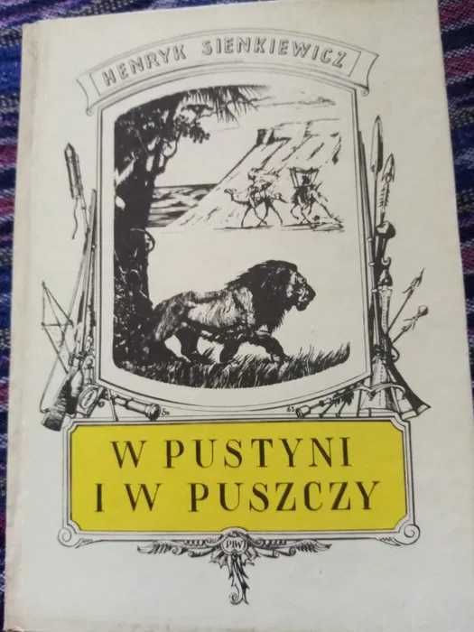 książka w pustyni i puszczy Sienkiewicz hit PRLu