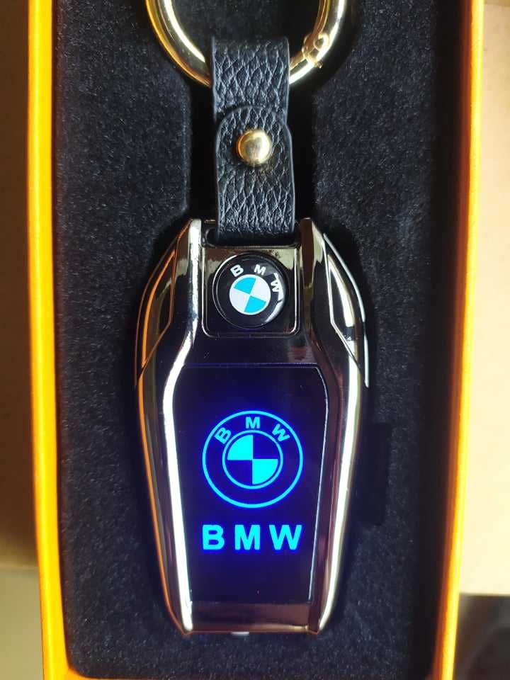 Elegancki BRELOK LED BMW Zapalniczka Żarowa