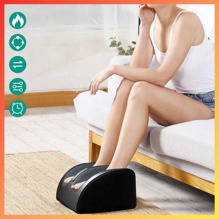 ELEKTRYCZNYmasażer stóp, nóg z funkcją grzania