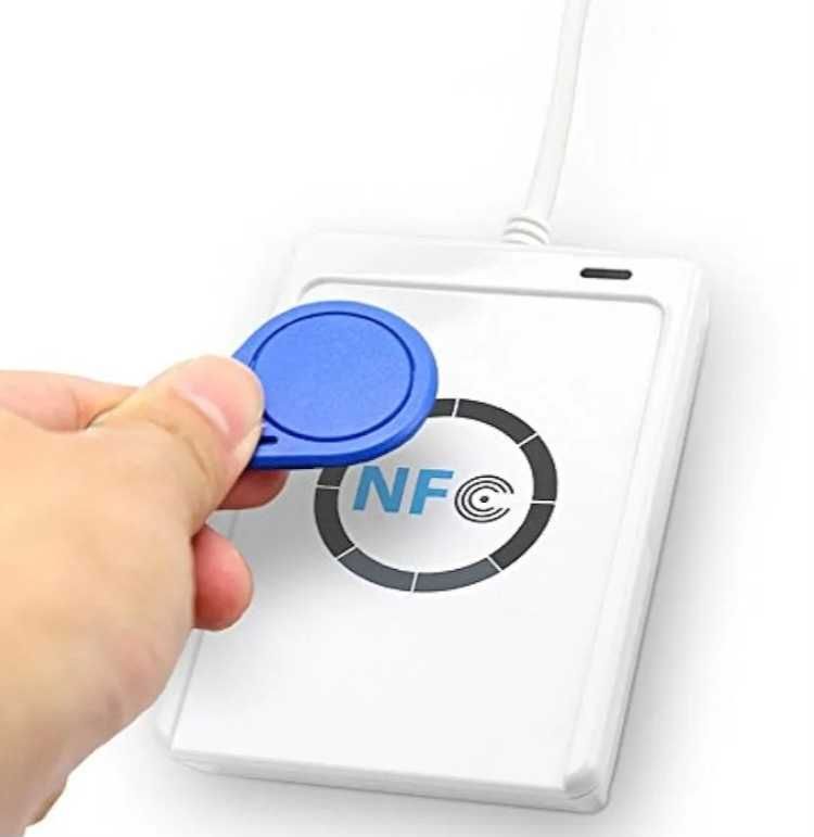 Czytnik NFC ACS ACR122U-A9 Interfejs USB Nagrywarka + 5 kart Mifare IC
