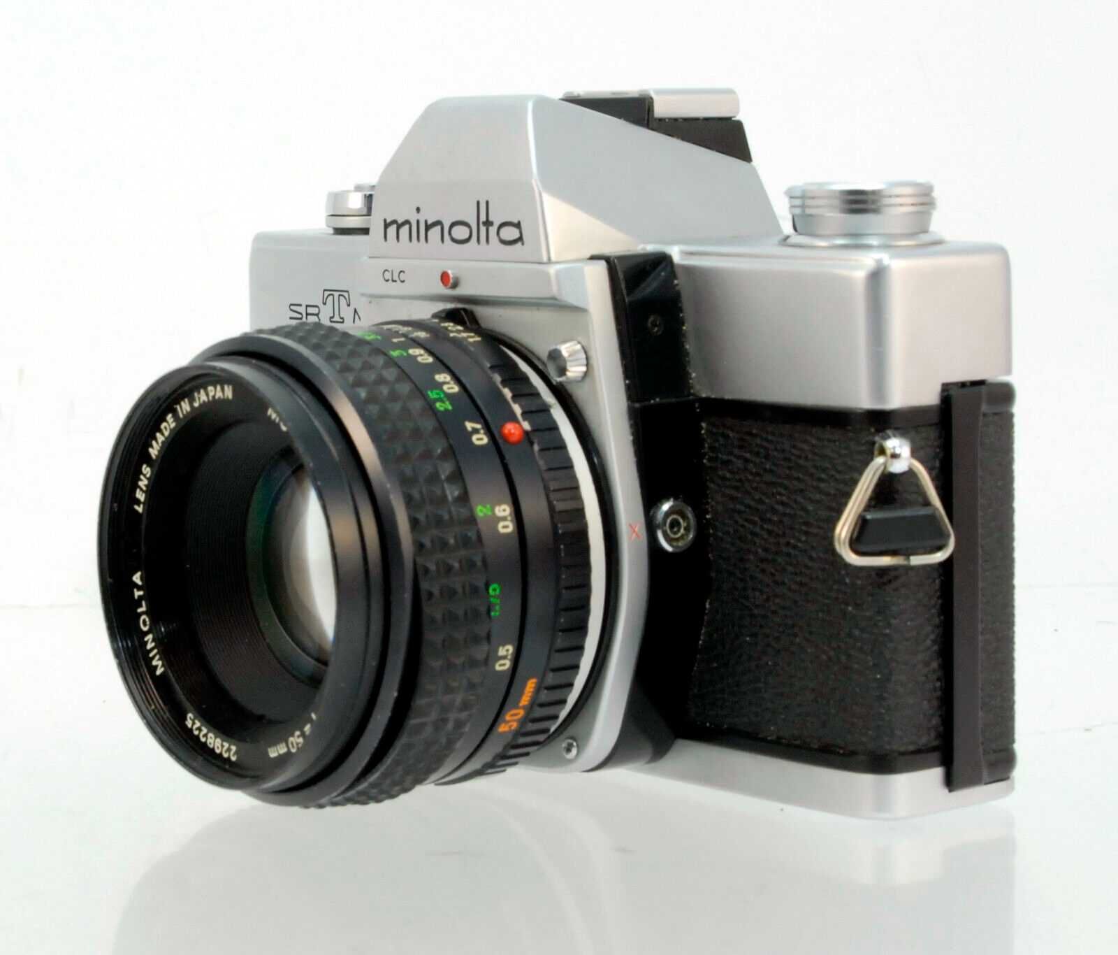 Minolta SRT MC-II + Rokkor 50mm f/2 - [testada e limpa]
