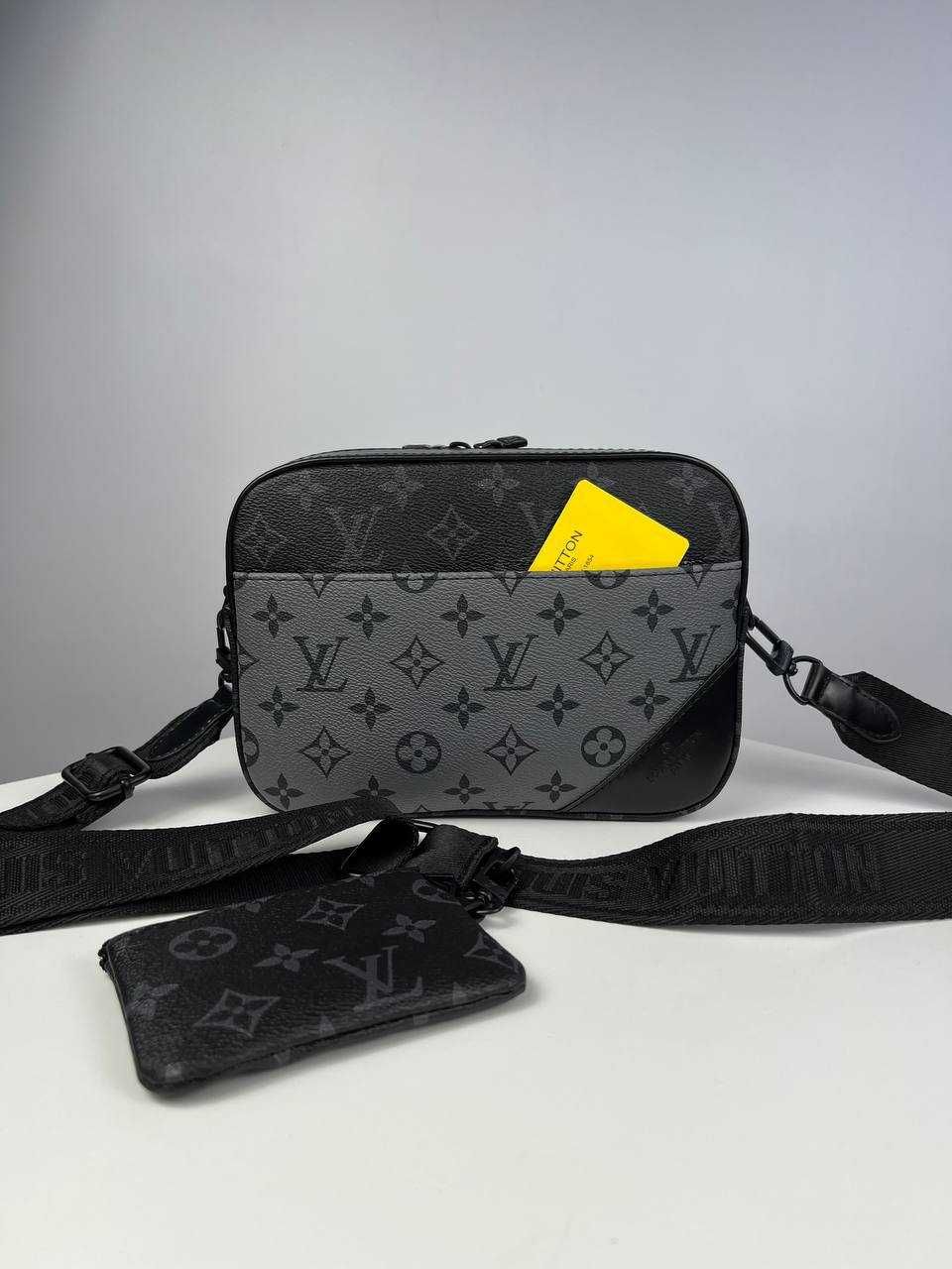 Сумка через плечо Louis Vuitton мессенджер, барсетка Луи Витон LV