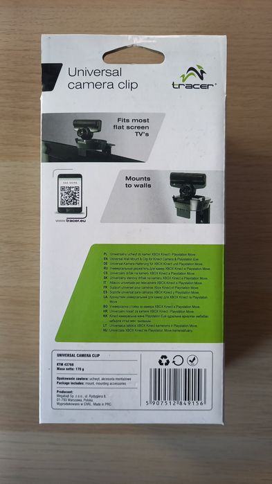 Uniwersalne mocowanie uchwyt dla Xbox360 Kinect oraz PlayStation Move