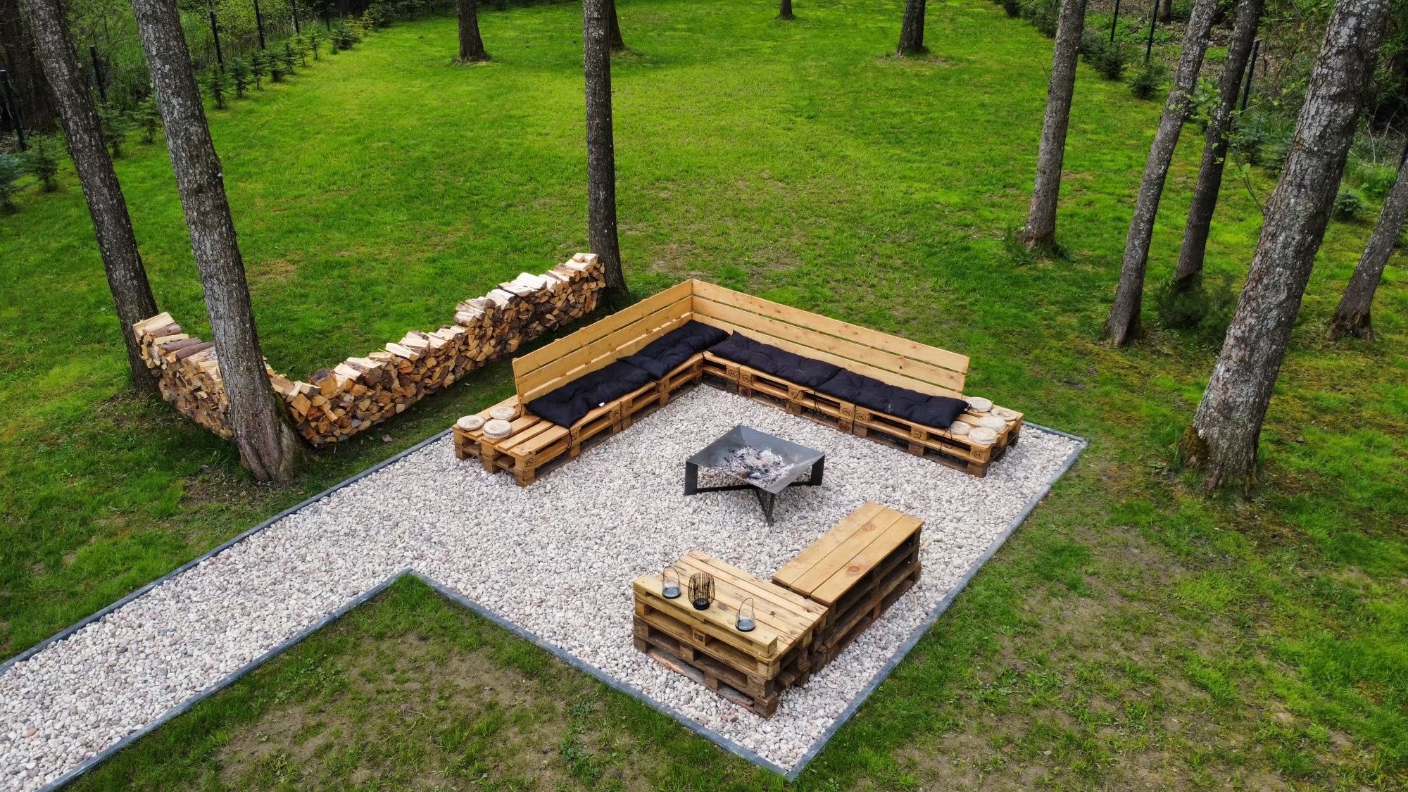 Całoroczny domek z antresolą na Mazurach nad jeziorem Łaśmiady