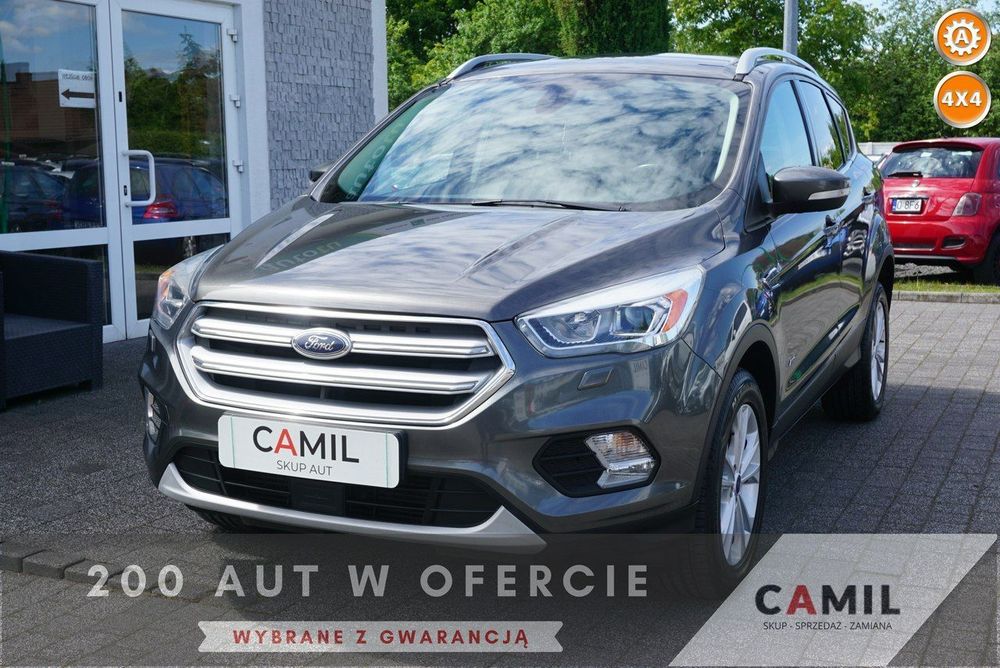 Ford Kuga 2.0 180KM 4X4 AWD, automat, bogate wyposażenie, rok gwarancji,