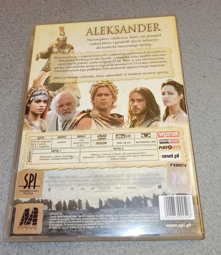 O. Stone - Aleksander (2 DVD) Farrel Jolie Kilmer