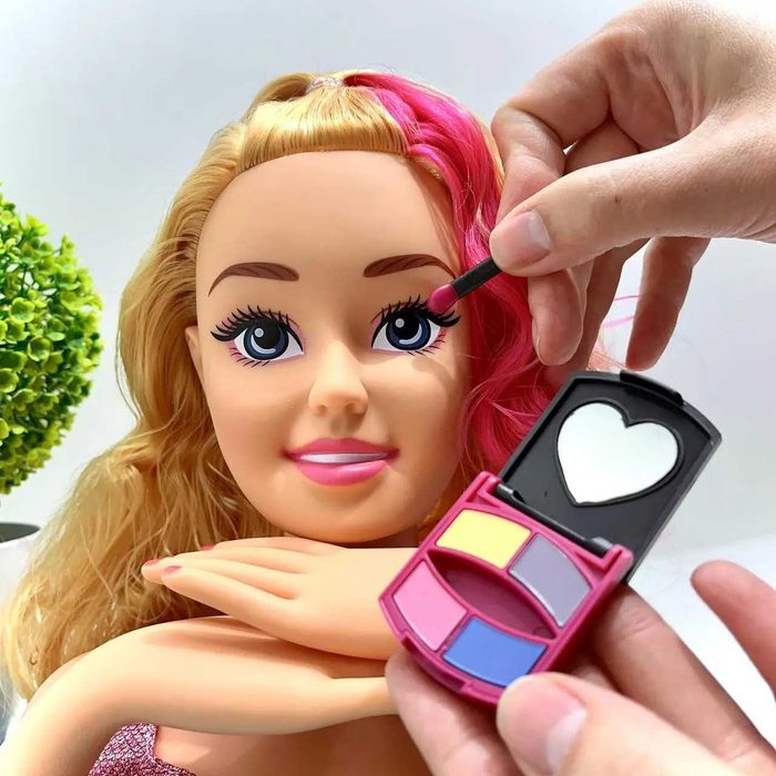 Лялька манекен DefaLucy голова для зачісок та макіяжу (8804) Розд/Дроп