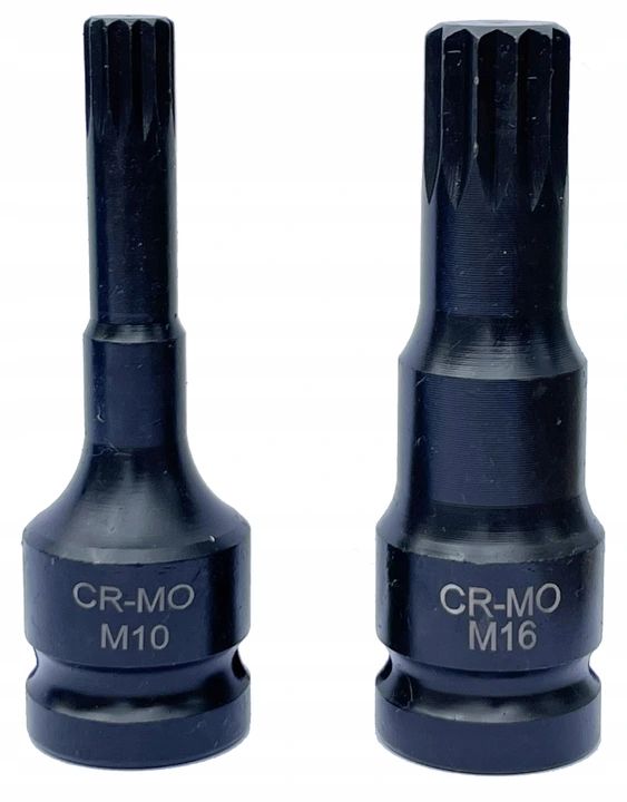 Klucze Udarowe Trzpieniowe Spline M4-M16 1/2 Cr-Mo