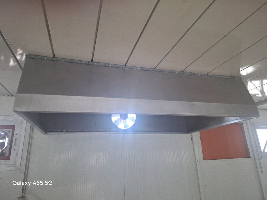 Chaminé em inox usada