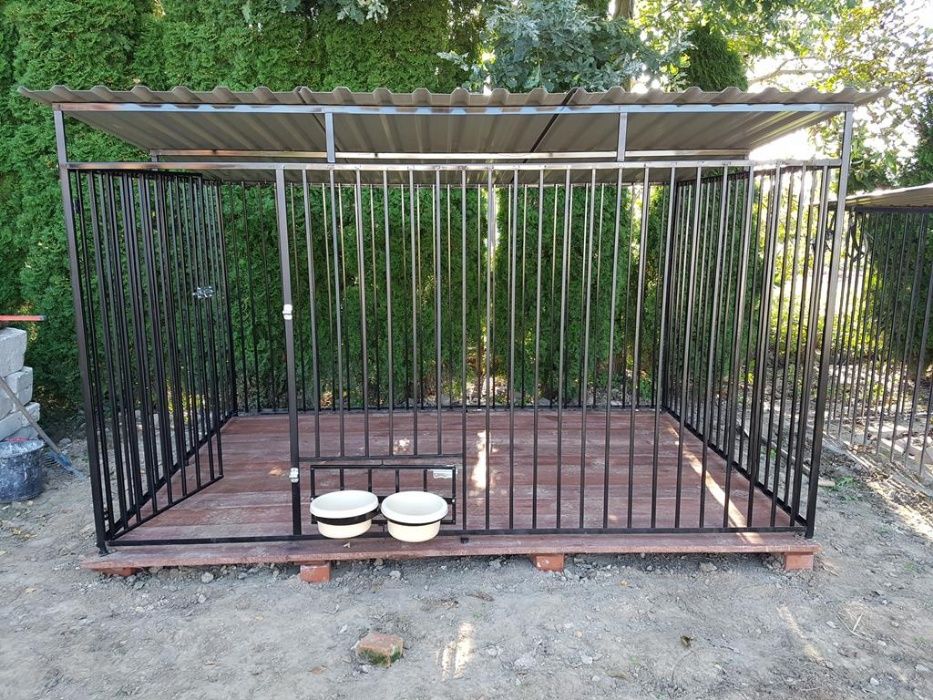 Kojec Klatka Zagroda Buda box dla psa 2mx2m Montaż Gratis Solidny.