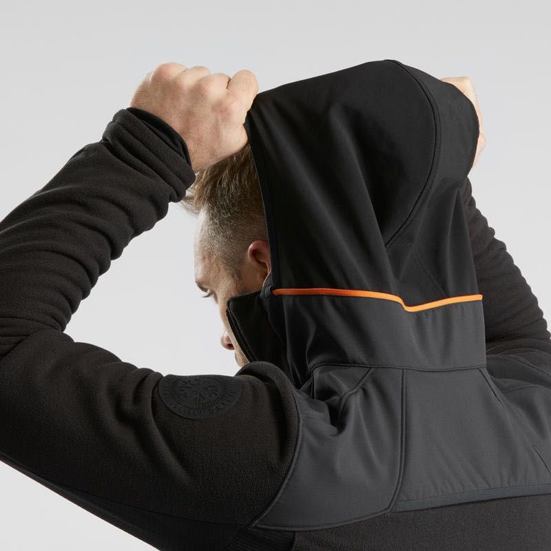 Кофта флис  Men's Warm Hiking Fleece Jacket SH500 для туризма XL