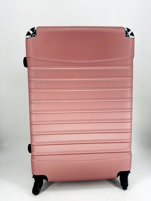 Nowa walizka duża różowe złoto pudrowy torba