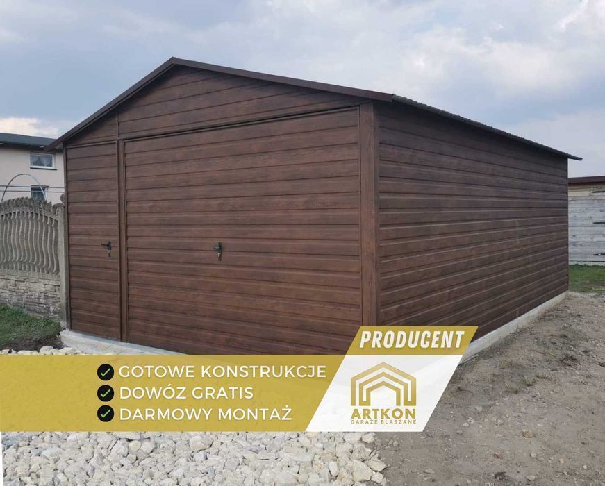 Garaż blaszany | Garaz blaszany | Blaszak | Garaże blaszane Na wymiar
