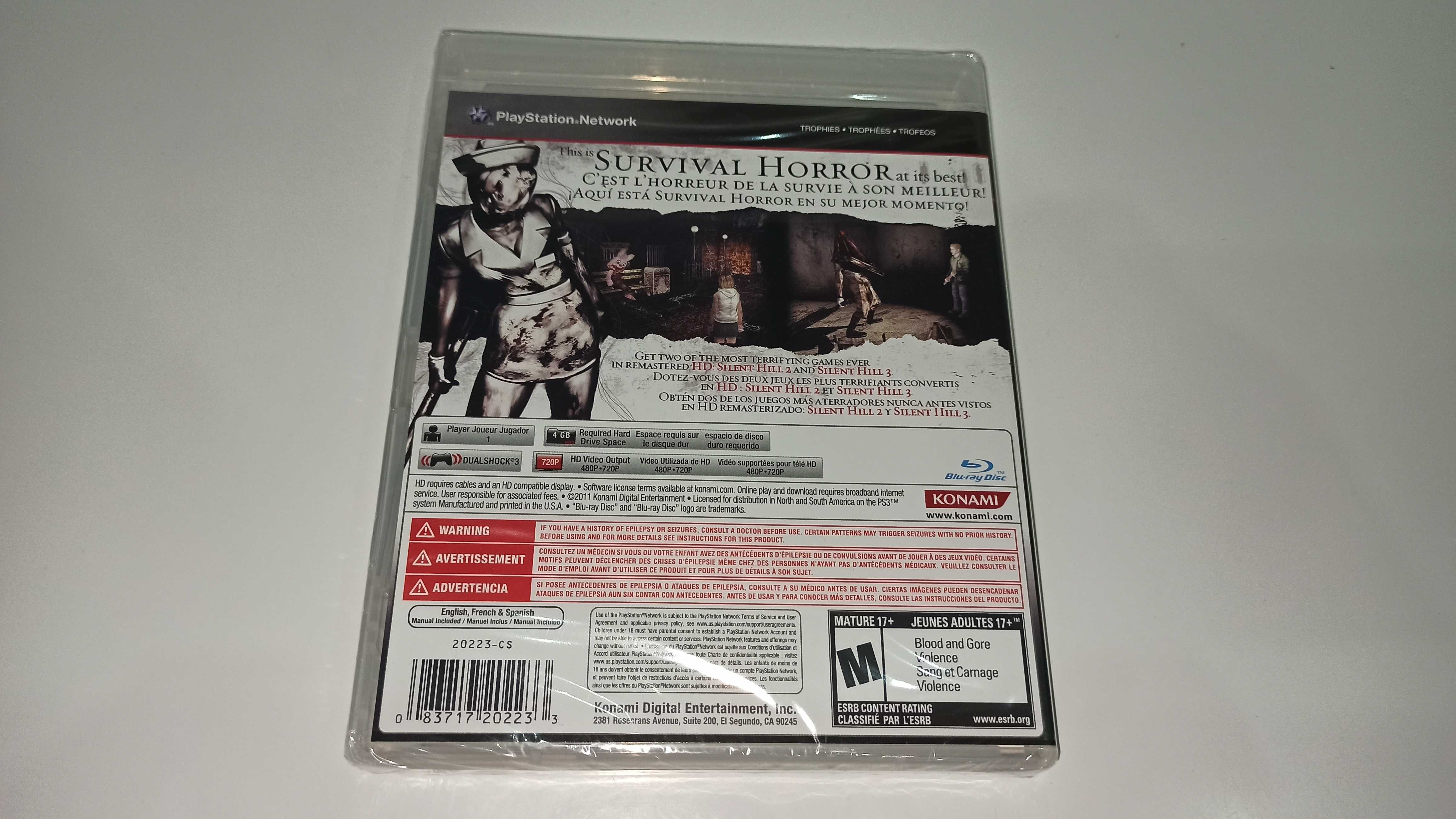 ps3 SILENT HILL HD COLLECTION wydanie PREMIUM, Nowa! Folia! unikat