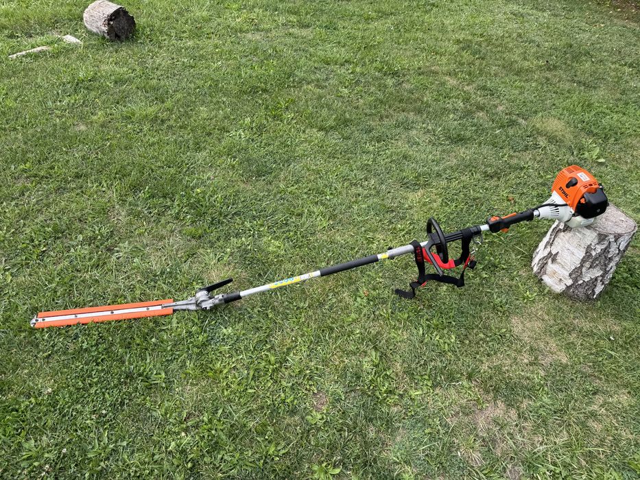 Nożyce spalinowe do żywopłotu na wysiegniku Stihl KM 130 !!!