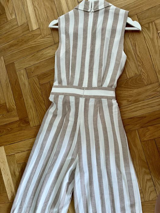 Kombinezon letni lniany paski Calvin Klein roz.36/S