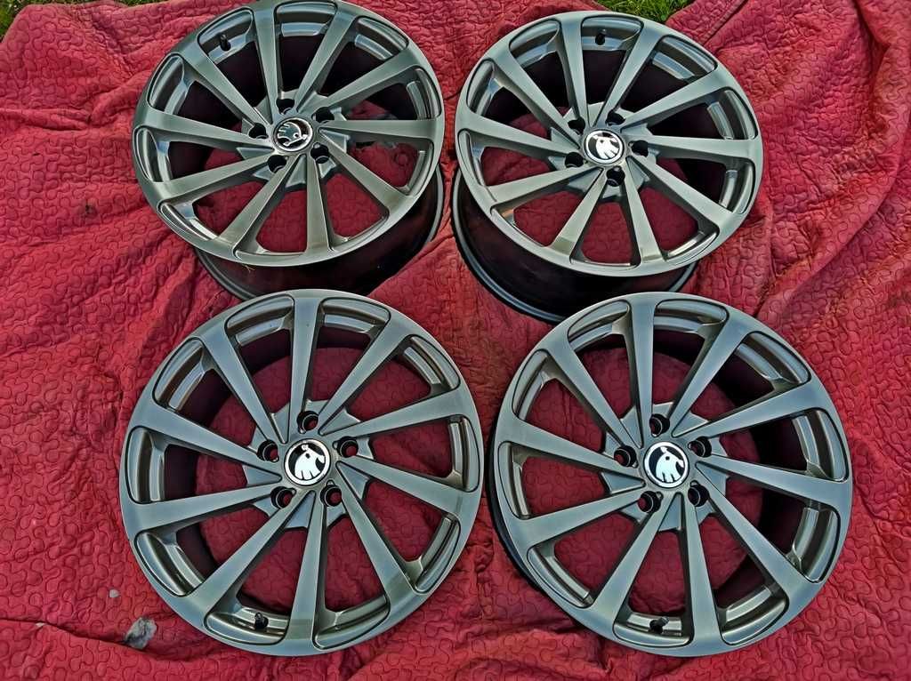 ALUFELGI 17' SKODA Superb OCTAVIA Kodiaq KAROQ Yeti ET35 - 5x112 igła