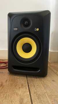 2x passive studio monitors KRK R6