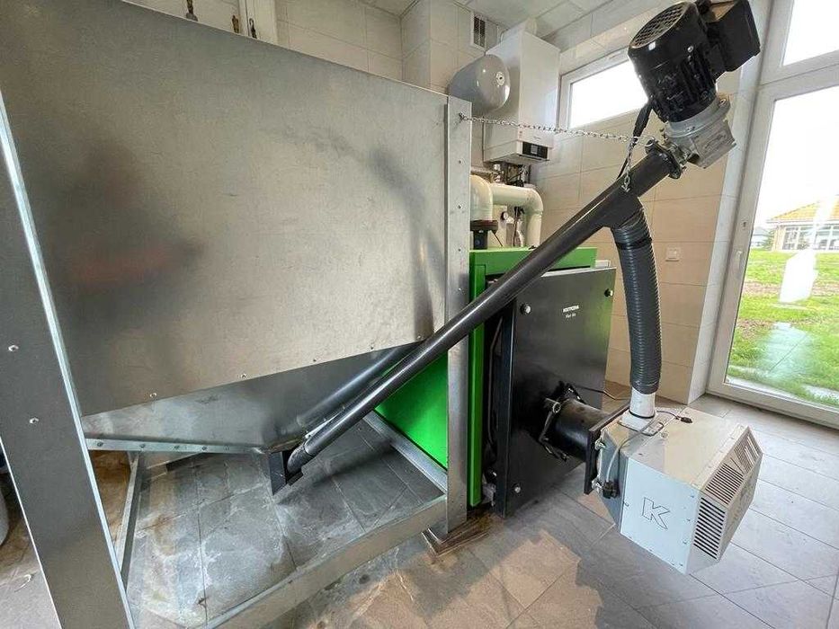 Piec Kostrzewa MaxiBio 100kw na pelet
