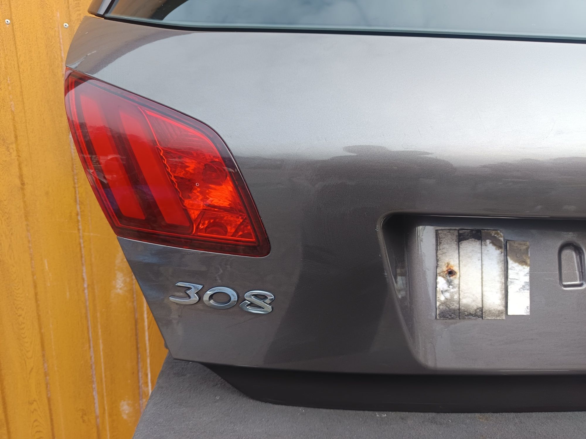 PEUGEOT 308 T9 Klapa Tylna Kompletna KKSD F-vat