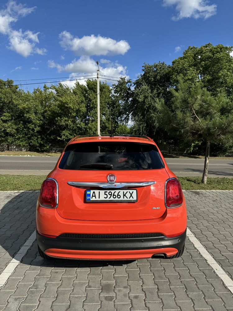 Fiat 500X lounge 2015, фактично  2016