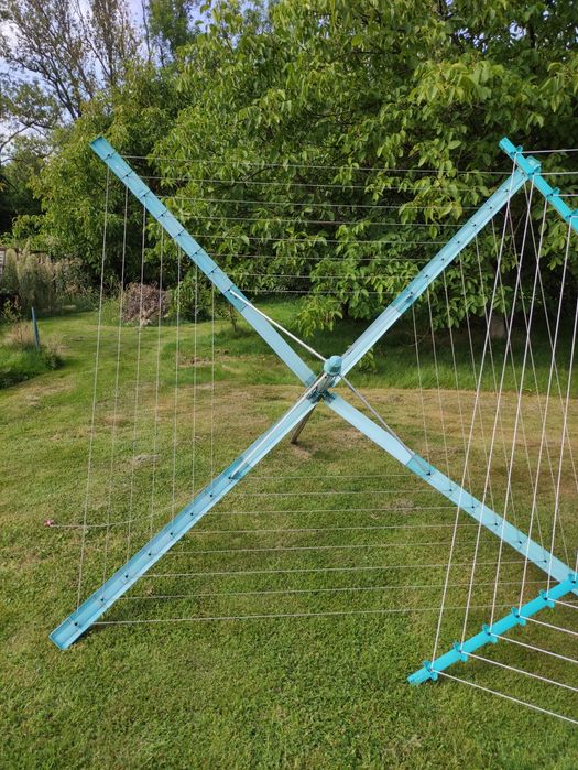 Suszarka ogrodowa składana zielona Leifheit