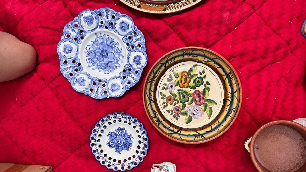 Pratos decorativos