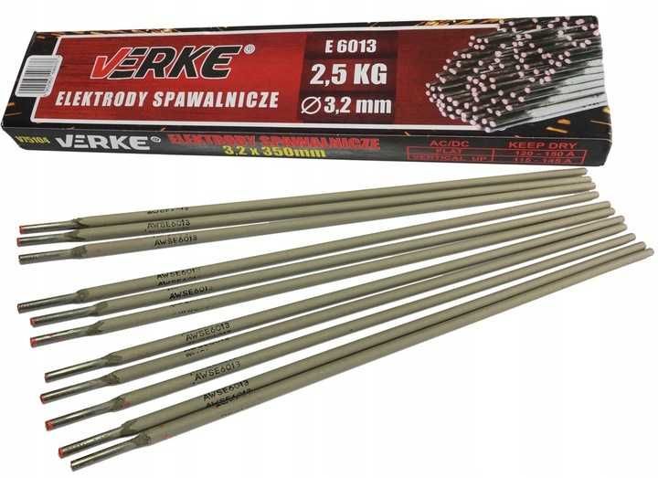 Elektrody Spawalnicze 3,25x350mm 2,5kg Różowe Rutylowe