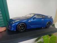 RESERVADO Nissan skyline r35 v-spec autoart 1/18 PERSONALIZADO