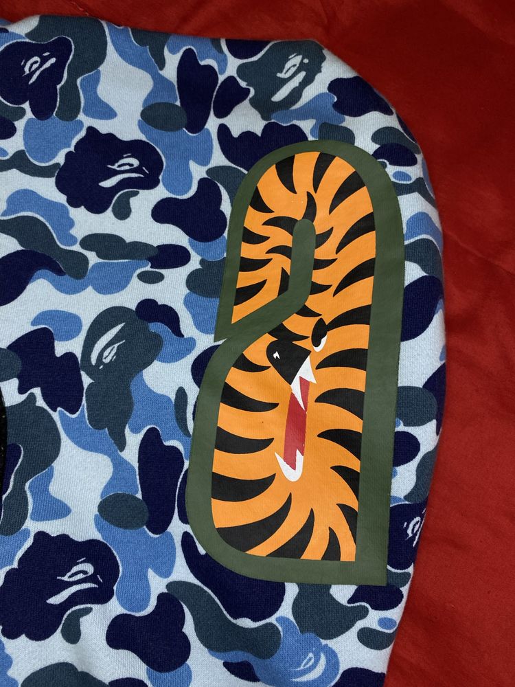 Casaco Bape Shark azul