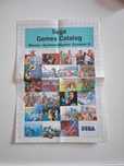 Poster / Folheto Sega Game Catalog