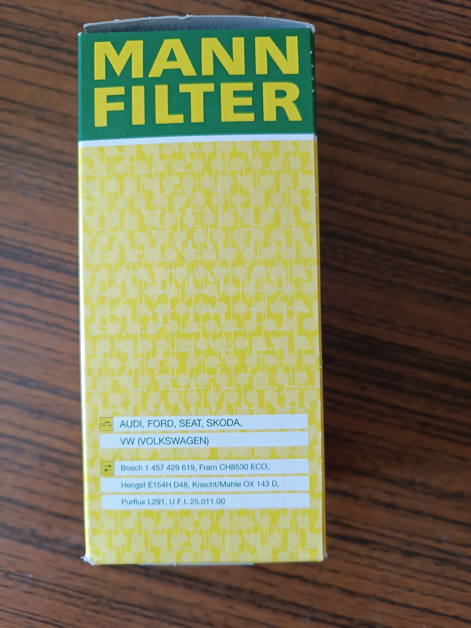 MANN-FILTER HU 726/2 X Filtr oleju audi seat skoda vw