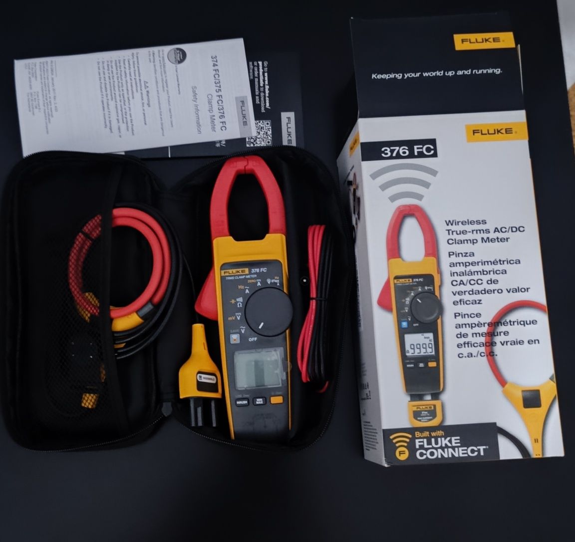 Alicate Amperímetro Fluke 376 FC