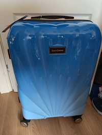 Nowa walizka juicy couture niebieska plastikowaa