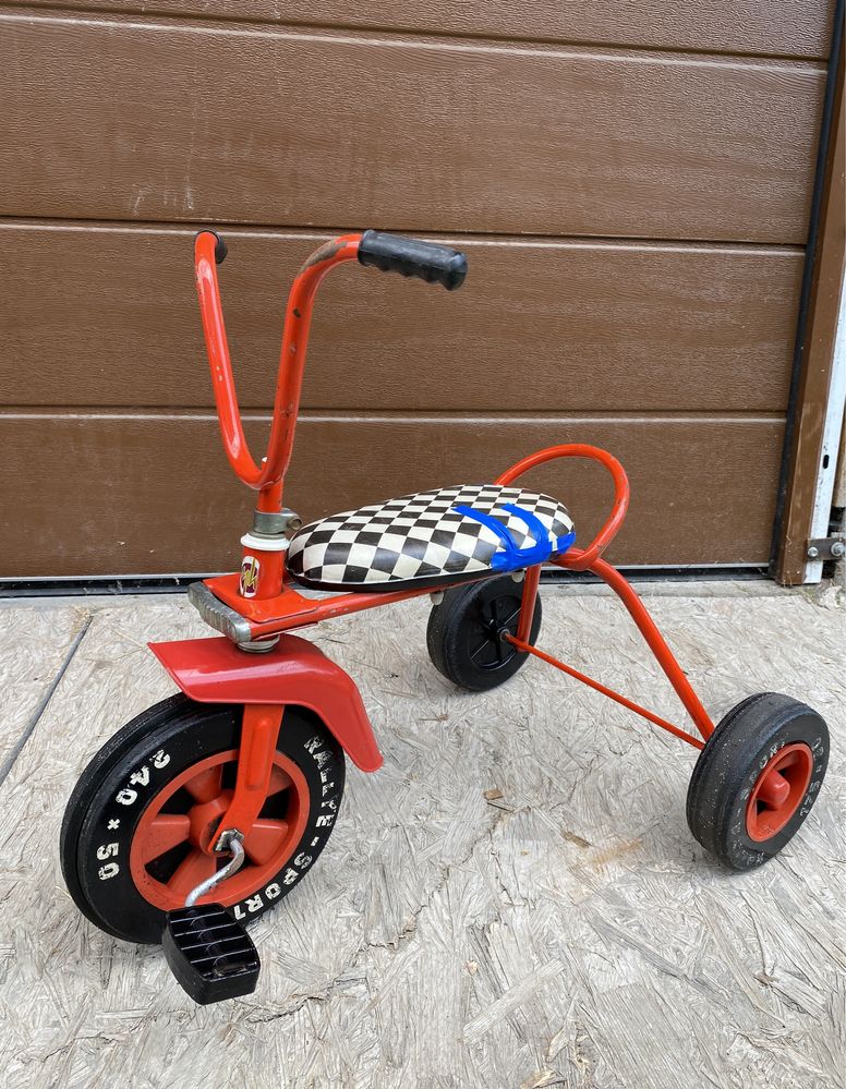 Rowerek trójkołowy Metallwaren-Werk | DDR | PRL | vintage | retro | 80