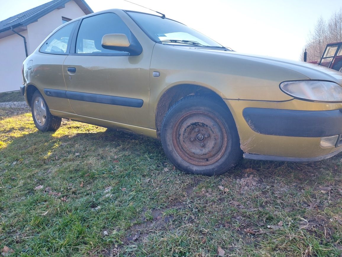 Przód kompletny xsara 2000r KAAC maska zderzak błotnik lampy pas