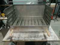 Churrasqueira inox 60*40*50