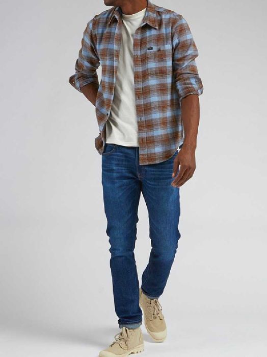 Camisa LEE M xadrez vintage