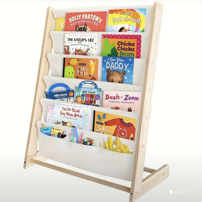 Półka wolnostojąca regał na książki do pokoju dzieciecego