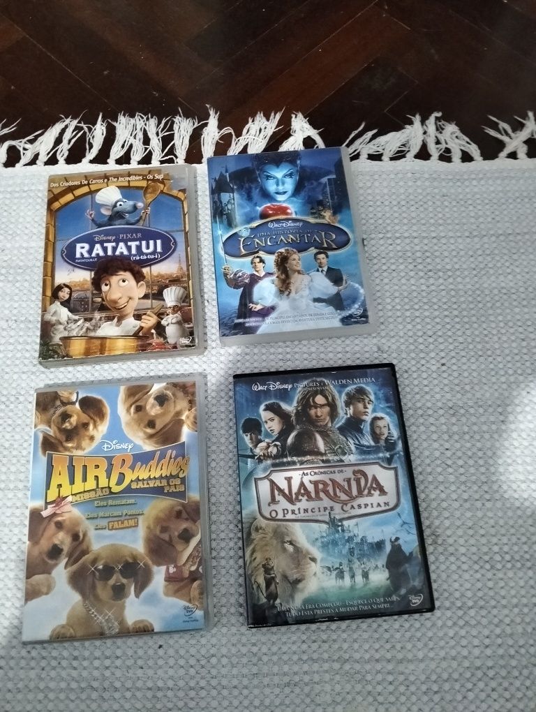 4 filmes Disney em CD