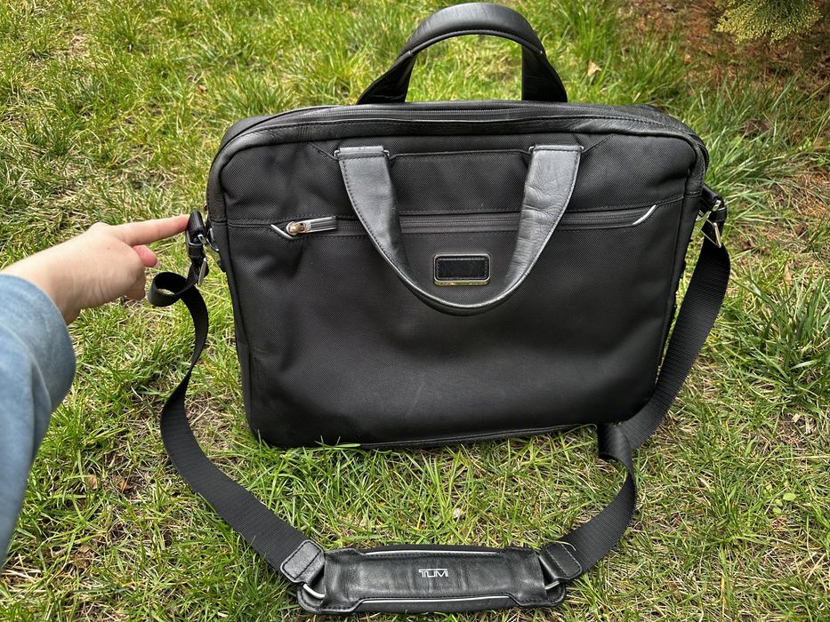 Портфель шкіряний Tumi сумка для документів діловий дипломат