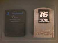 Cartões de memoria ps2
