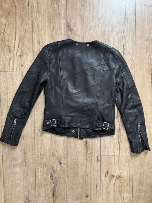 крутезна жіноча шкіряна куртка Дизель Diesel XS-S