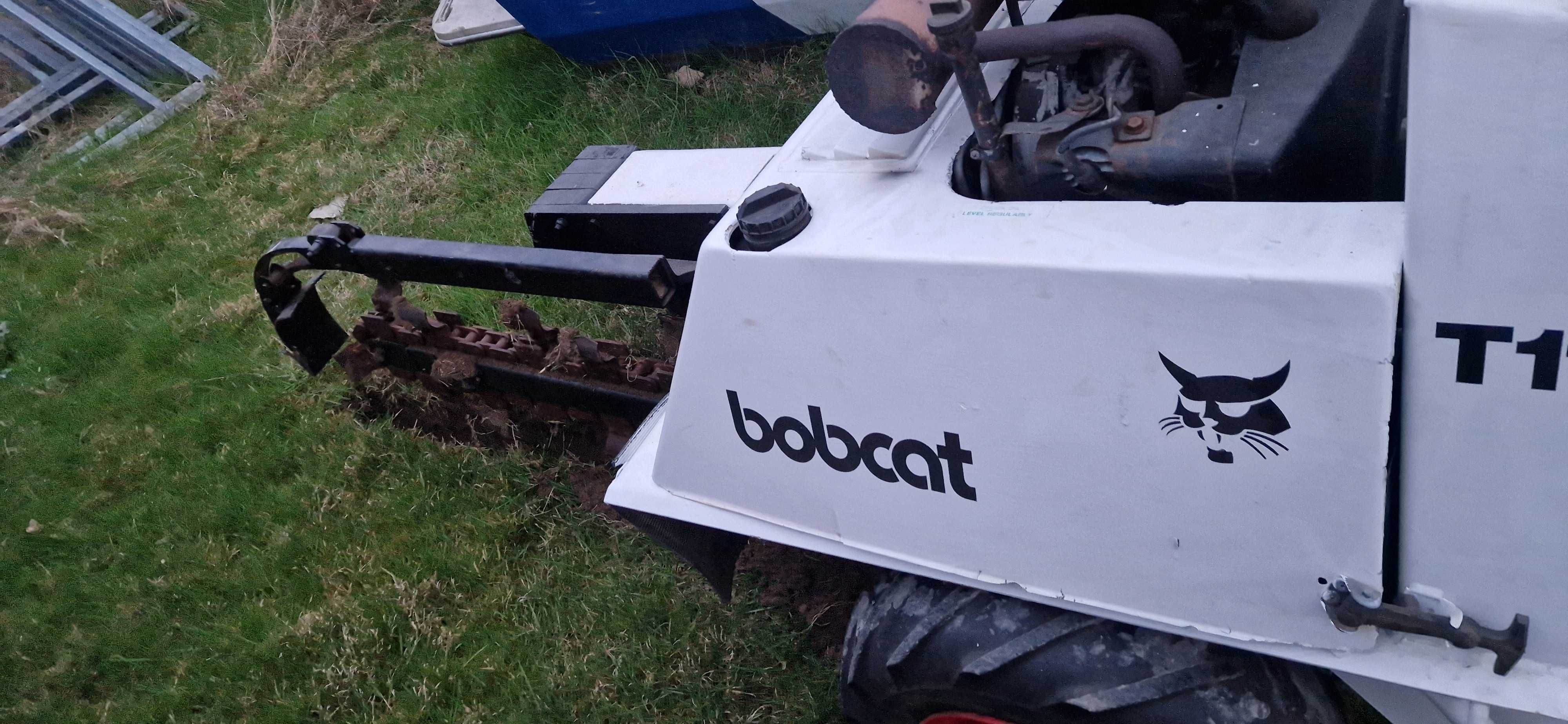 Koparka łańcuchowa Bobcat T116 do rowów pod kable nawodnienie