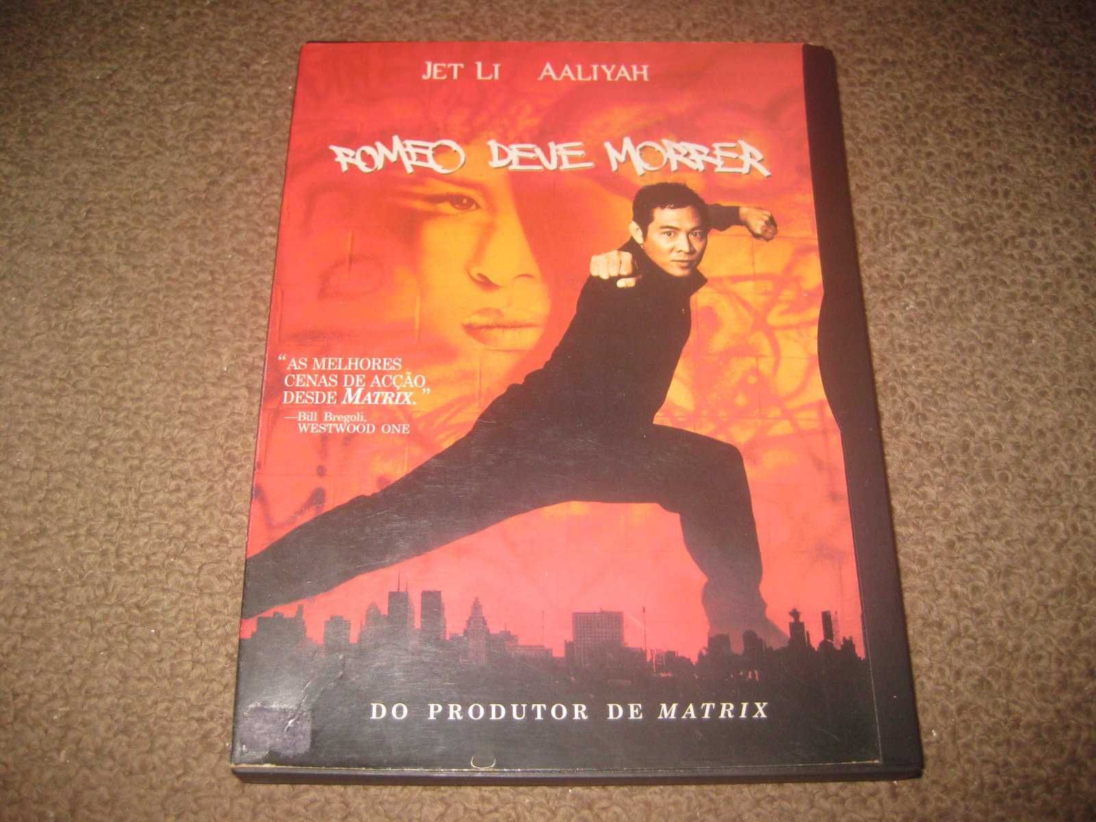 DVD "Romeo Deve Morrer" com Jet Li/Snapper!