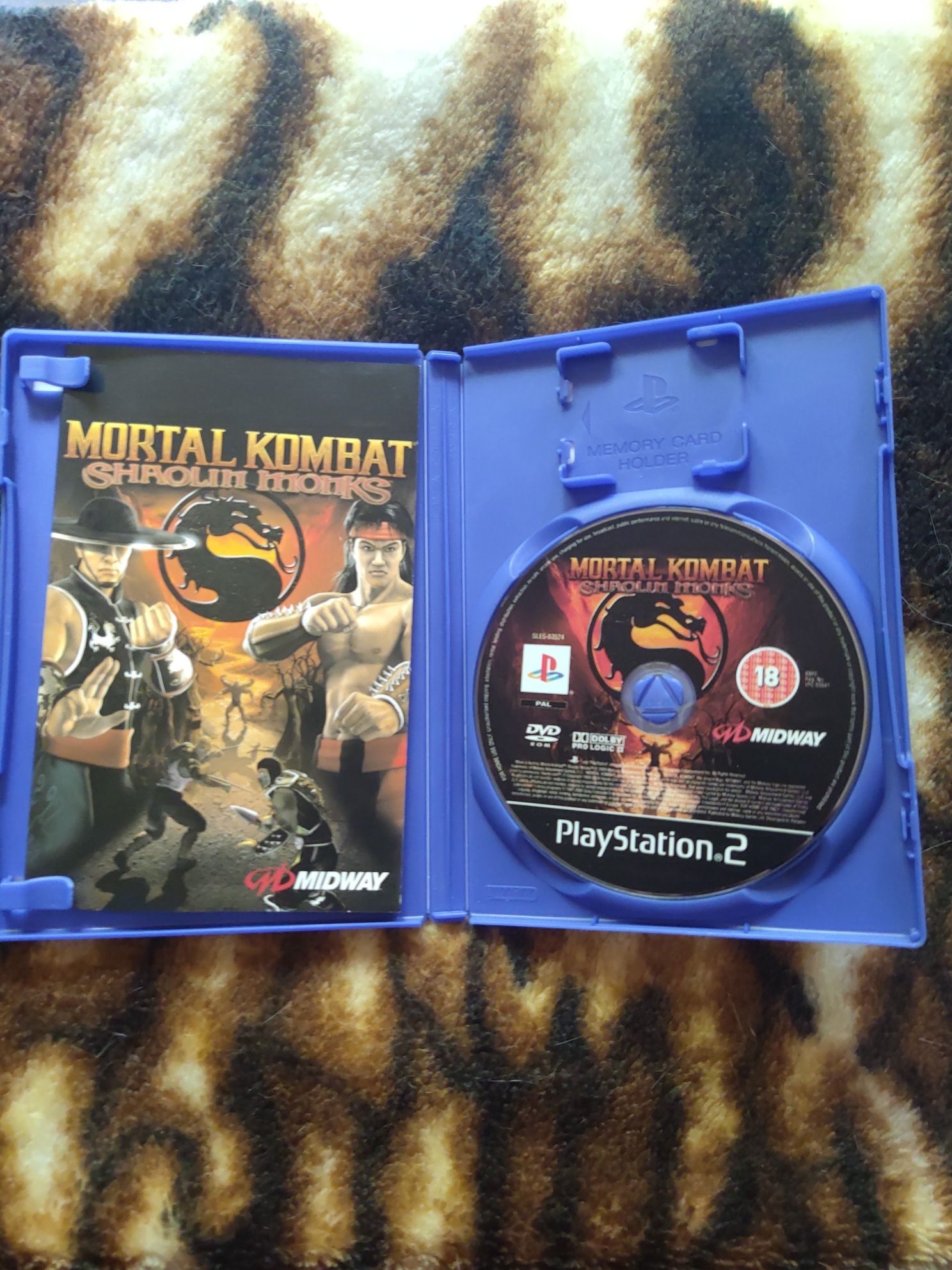 Gra PS2 Mortal Kombat Shaolin monks