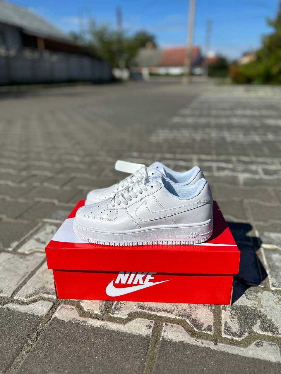 Кроссовки Nike Air Force 1 Low Classic White Premium 36-45 Новинка!